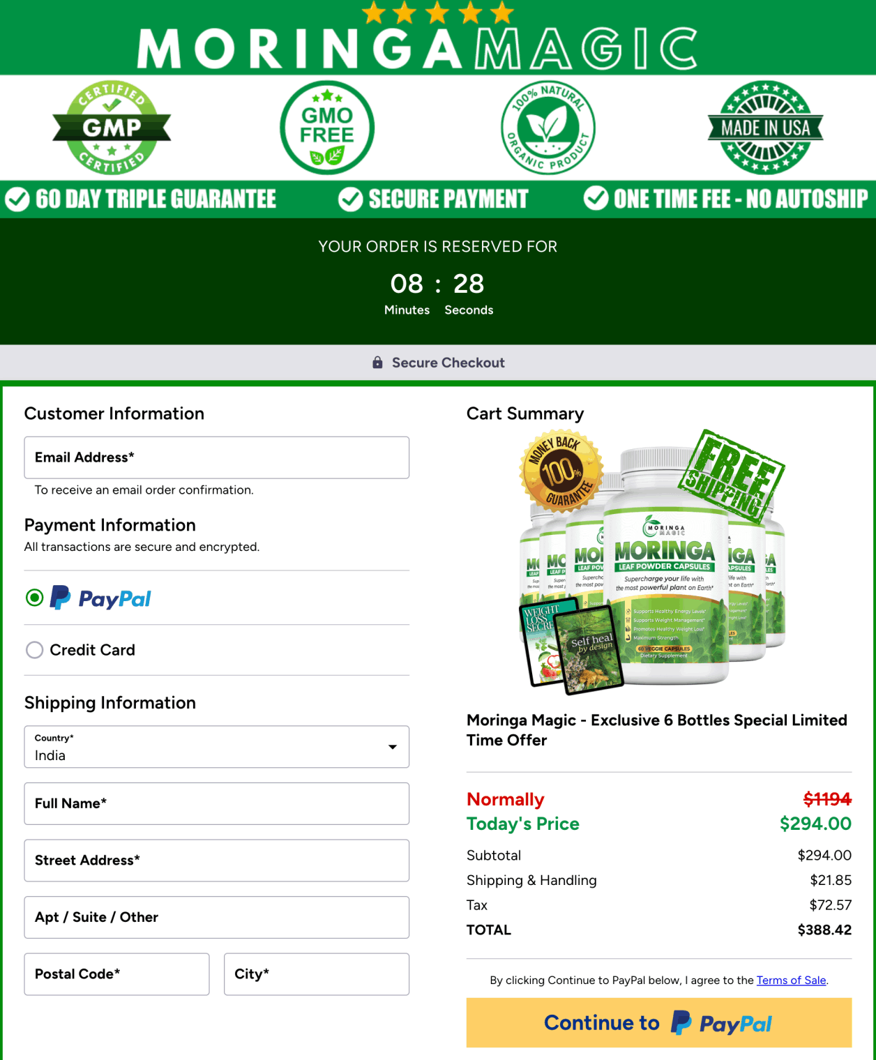 Moringa Magic-Secure-Checkout